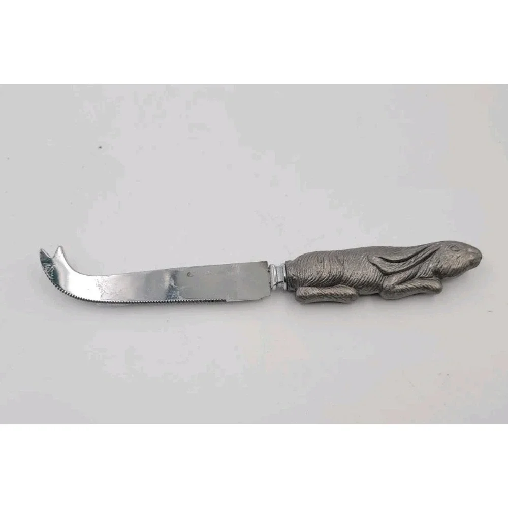 ARTHUR COURT Cheese Knife BUNNY RABBIT 8